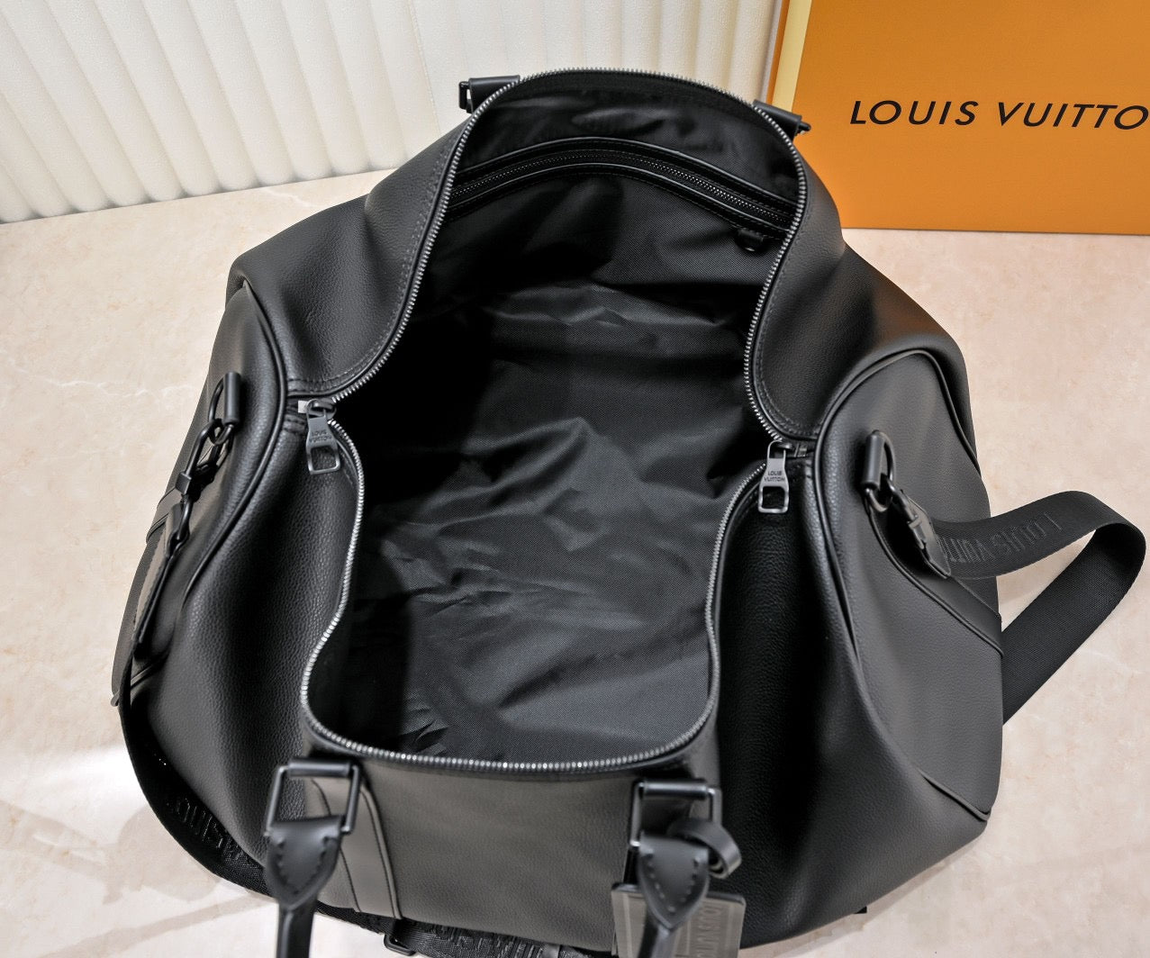 Sac Keepall Damier Ebène