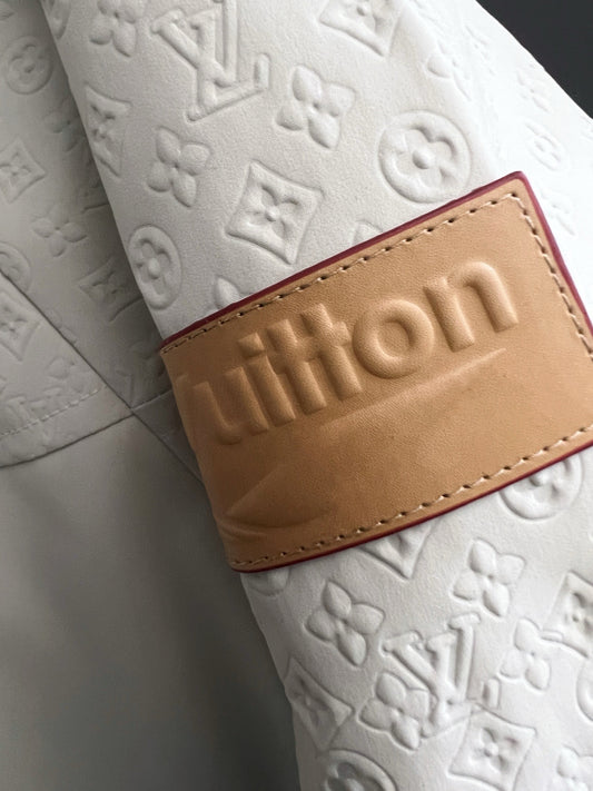 Veste LV Monogram Details - Blanche & Noir