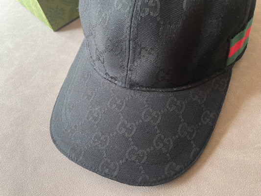 Gucci noir bande classique