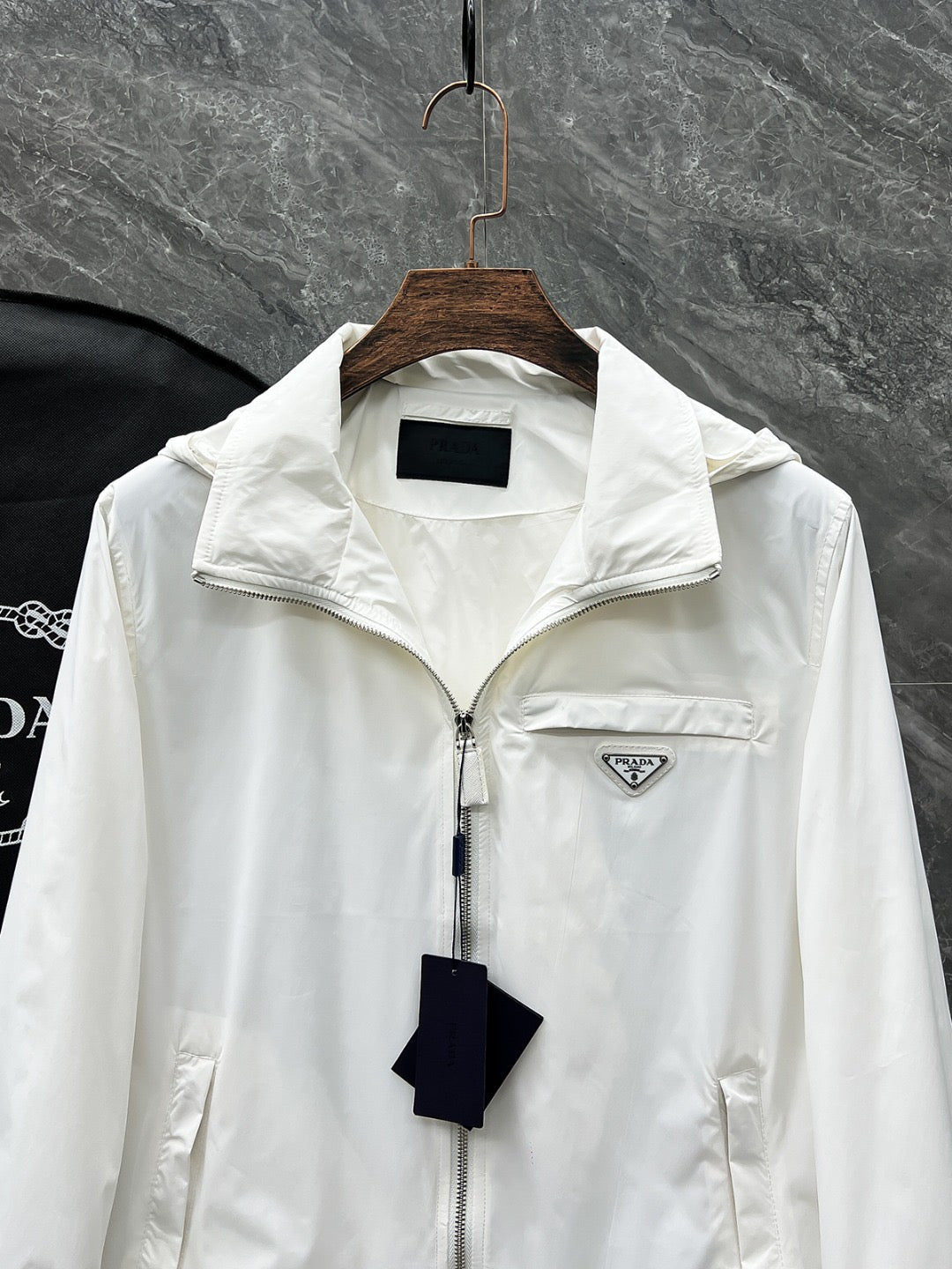 Veste Prada Blanche classique