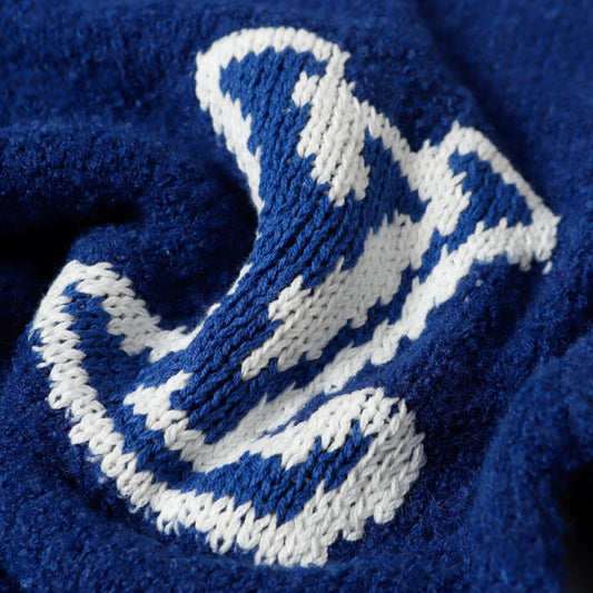 Pull en Maille Intarsia